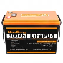 Cloudenergy LiFePO4 12V 300 Ah