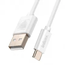 Inkax Câble USB vers USB-C - 1m Blanc