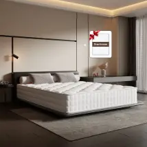 Lexzurn Matelas Ressorts Ensachés - 140x200 cm