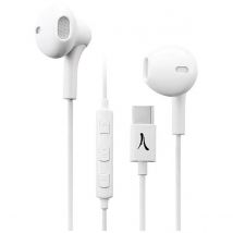 Akashi Kit Piéton Stéréo USB-C Blanc