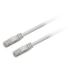 Textorm Câble RJ45 CAT 6 UTP - mâle/mâle - 10 m - Blanc
