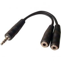 Dédoubleur Jack 3.5 mm stéréo (0.15 m)