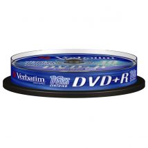 Verbatim DVD+R 4.7 Go 16x (par 10, spindle)