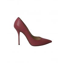 Casadei Spitse Stiletto Hakken in Roze Leer