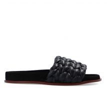 Chloe' Kacey leren slippers