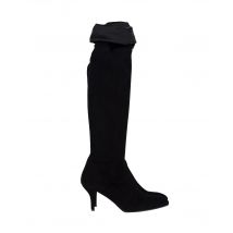 Stuart Weitzman Tieland Over-The-Knee Boots in Zwart Suède
