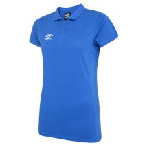 Umbro Dames/Dames Club Essential Poloshirt (Koningsblauw/Wit)