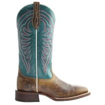 Ariat Circuit Shiloh Tabaco Dames Bruin/Blauw Laarzen