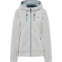 Schmuddelwedda functionele jas Dames Lichtgrijs gem