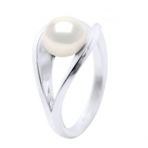 Ring Echte Cultiveerde Zoetwaterparel Knop 8-9 mm