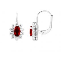 Ruby mouwen zilver 925 - Kate