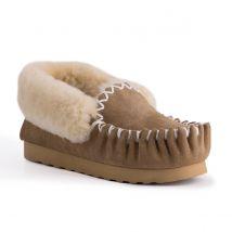 Aus Wooli Australia Hand Stitched Womens Schapenvacht Mocassin