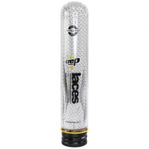 Crep Protect De Ultieme Ronde Wit/Grijze Schoenveters