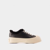 Marni Lace Pablo Sneakers - - Leer - Zwart