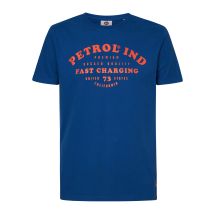 Petrol Industries - Heren Petrol Ind T-Shirt - Blauw