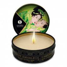 Bougie de massage mini Shunga Thé Vert Shunga 30 gr