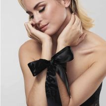 Menottes tissu Silky Sensual