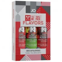 Coffret 3 lubrifiants System JO Tri Me Triple Flavors System Jo 3 x 30 ml