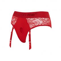 Strap on me Harnais Gode Ceinture Lingerie Diva Rouge