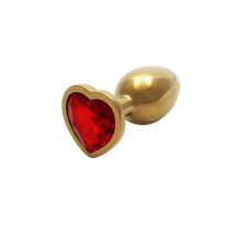 Ouch! Plug Anal Bijou Coeur Rouge S