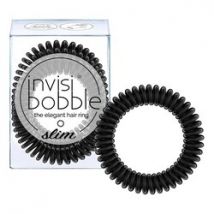 Invisibobble - Invisibobble Slim - Elastique À Cheveux Invisible - True Black - Femme