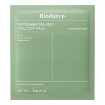 Biodance - Refreshing Sea Kelp Real Deep Mask – Masque Apaisant Et Purifiant - Soin Collagène - Soin Anti-rougeurs