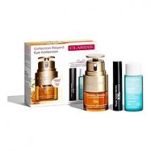 Clarins - Coffret Double Serum Eye - Contour Des Yeux Anti-âge Anti-rides - set Double Serum Eye Mothers Day Set - Idée Cadeau