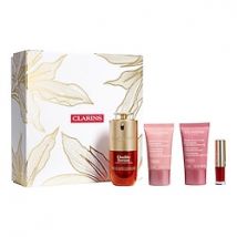Clarins - Coffret Double Serum & Multi-active - Soin Anti-âge Visage - double Serum Coffret Ds 30ml & Ma - Idée Cadeau