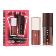 Fenty Skin - Fenty Treatz Cacao + Gloss Bomb Mini Hot Chocolit - Estuche De Maquillaje - Double Gloss Cacao/chocolate