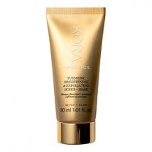 Kora Organics - Turmeric Brightening & Exfoliating Mask 2-in-1 - Masque Exfoliant Visage - turmeric Bright & Exfoliating Mask 30ml - Femme
