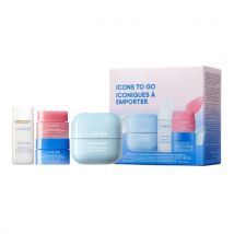 Laneige - Conjunto Icons To Go - Coffret De Cuidados Para O Rosto Icónicos - 20ml+15ml+10ml+3g - Mulher