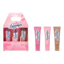 Lanolips - Mini-baumes Milkshake Aux Céramides - Baumes À Lèvres Teinté Au Parfum Gourmand - milkshake Mini Balms 3x4g - Femme