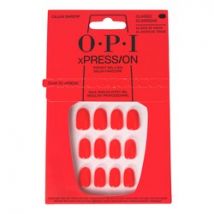 Opi - Faux Ongles Xpress/on - Effet Gel Professionnel Et Tenue Jusqu'à 14 Jours - cajun Shrimp Red (30 Units) - Femme