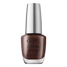 Opi - Infinite Shine - Vernis À Ongles Effet Gel Tenue Jusqu'à 11 Jours. - not Afraid Of The Dark Brown (15 Ml) - Femme