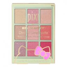 Pixi - Pixi + Hello Kitty Chrome Glow Palette - Palette Visage Multi-usage - Bronzer Chrome Glow - Charming Glow - Femme