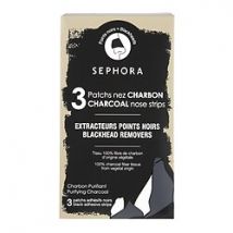 Sephora Collection - Kit 3 Patchs Nez Charbo - Extracteurs Points Noirs - Value Pack Clean Patch Nez Charbon-20 - Femme