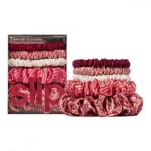 Slip - Chouchous Assortis Pure Soie - 5 Chouchous - set Slip Assorted Scrunchie - Harriet - Femme