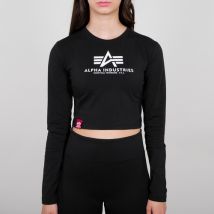 Crop top manches longues femme Alpha Industries Basic