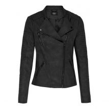 Veste femme Only Ava imitation cuir biker