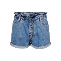 Short en jeans femme Only Cuba life paperbag