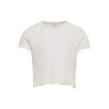 T-shirt fille Only kids manches courtes Col rond Nella