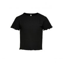 T-shirt fille Only kids manches courtes Col rond Nella