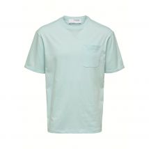 T-shirt col-O Selected Slhlooseroald