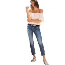 Pantalon Jeans boyfit femme Le temps des cerises Sea 200/43