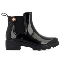 Bottines femme Gioseppo brillantes noires