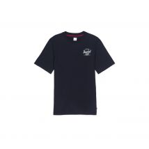T-shirt Herschel classic logo black/white