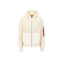 Polaire à capuche zippé femme Alpha Industries