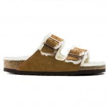 Sandales Birkenstock Arizona Vl Mink Lammfell