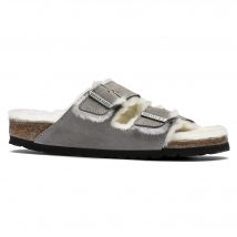 Sandales Birkenstock Arizona Vl Stone Coin Lammfell