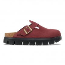 Sandales en cuir suédé épais Birkenstock Boston